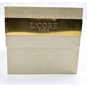 L'Core Paris 24K Eye Cream Anti Aging Skin Care Pharm Grade 1 fl oz SEALED